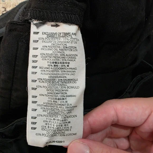 5.11‎ Tactical Cargo Pants Mens Size 40x30 Black Work Utility Casual Outdoor - Picture 4 of 11